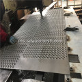 Fisheye Bentuk / Anti-slip Logam Perforated Metal / Punched Metal Sheet